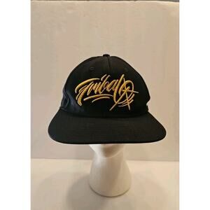 Tribal Streetwear Black Snap Backhat One Size Unisex Adult Read